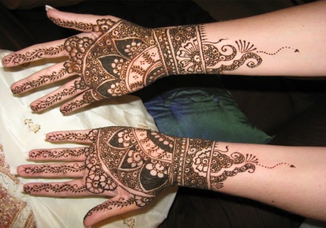 very simple and easy mehndi designs