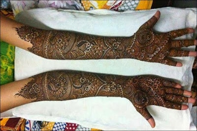 latest mehndi designs for full hands