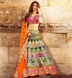 trendy ghagra choli designs