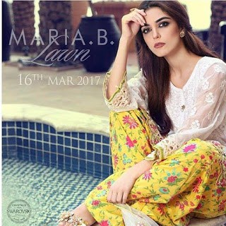 Maria B Summer Lawn Print Dresses 18 Collection For Women Fashion Cluba