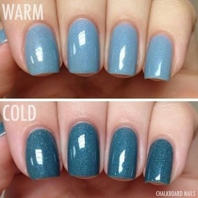 nail polish that changes color in the sun