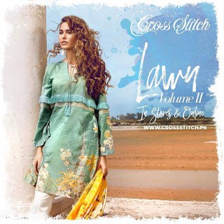 Cross-stitch-eid-lawn-summer-dresses-2017-with-prices-1