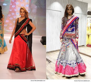 Traditional-indian-bridal-half-saree-designs-for-weddings-16