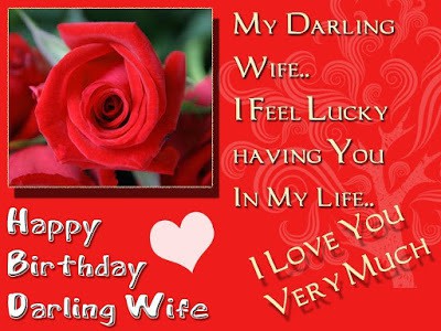 birthday wishes for my wife