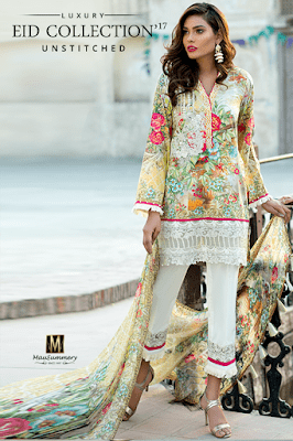 2 Piece Embroidered Digital Printed Lawn