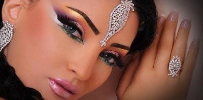 Arabic-bridal-makeup-&-hairstyles-tutorial-step-by-step-4