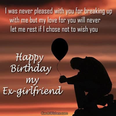 Heart Touching Birthday Wishes For Ex Boyfriend Girlfriend