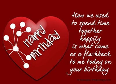 Heart Touching Birthday Wishes For Ex Boyfriend Girlfriend