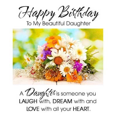 Happy birthday daughter