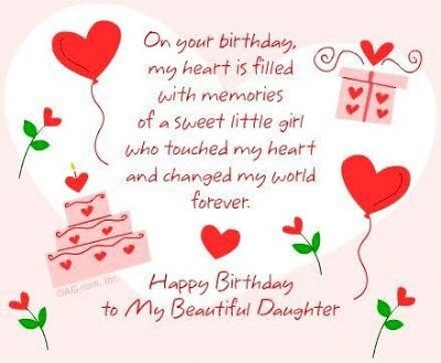 Happy Birthday Daughter In Love Inspirational Happy Birthday Wishes To My Beautiful Daughter – Fashion Cluba