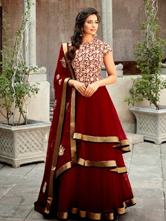 new designer anarkali dress