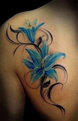 Unique-Lily-Flower-Define-Tattoo-Designs