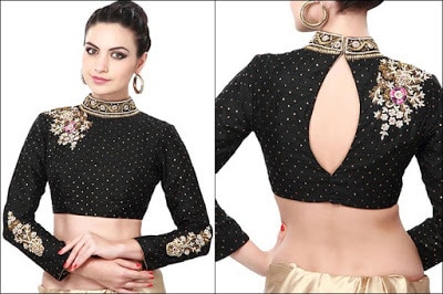 Black-Designer-Blouse