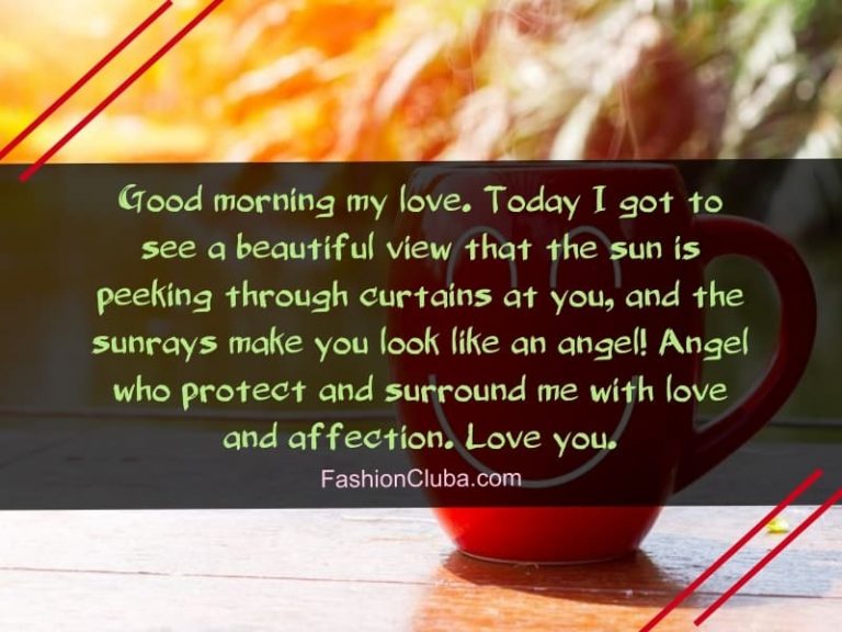 Sweet Good Morning Beautiful I Love You Quotes for Wife – Fashion Cluba