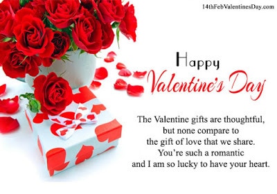 Romantic Valentines Day Love Quotes Messages for Girlfriend and Wife ...