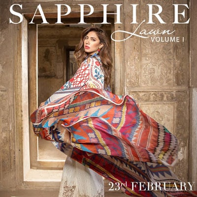 Sapphire Spring Summer 2018 Lawn Collection Vol. 1 – Fashion Cluba