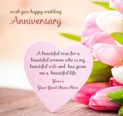 Romantic things to say to your wife on anniversary