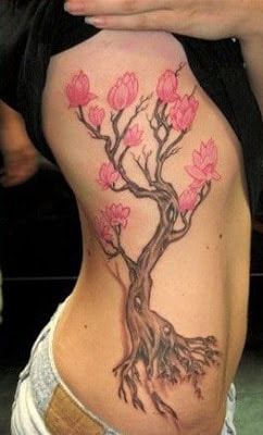 flower-rib-tattoo