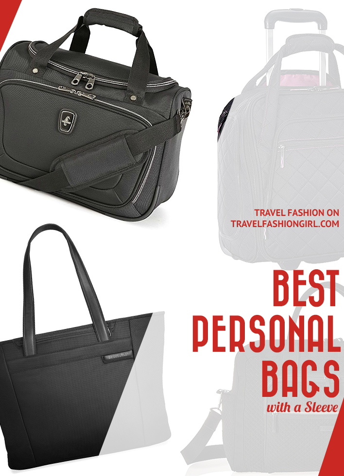 best weekender bag with trolley sleeve