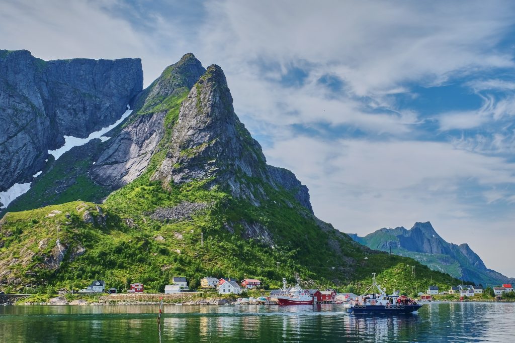 Mountain towns in Norway
